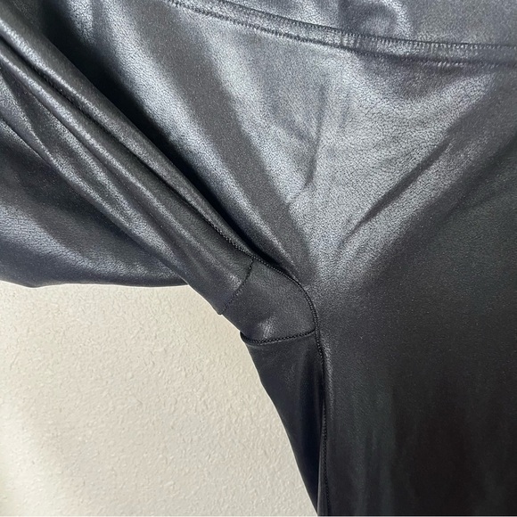 SPANX x REVOLVE Faux Leather High Waisted Leggings - Picture 6 of 10